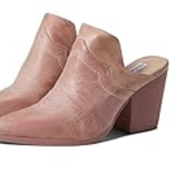 Steve Madden Shoes - Steve Madden Leather Roseland Western Mule 8 1/2